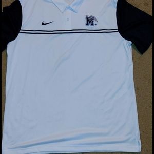 Nike size L Memphis tigers dry fit polo